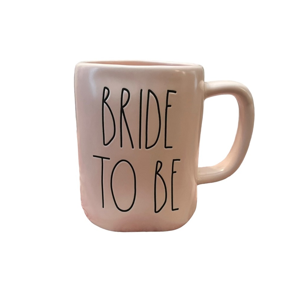 Rae Dunn Bride To Be Mug Powder Pink